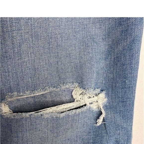 Rag & Bone Dre Low Rise Slim Boyfriend Jeans Boho Bohemian Distressed NWT $ 225 - Picture 4 of 5
